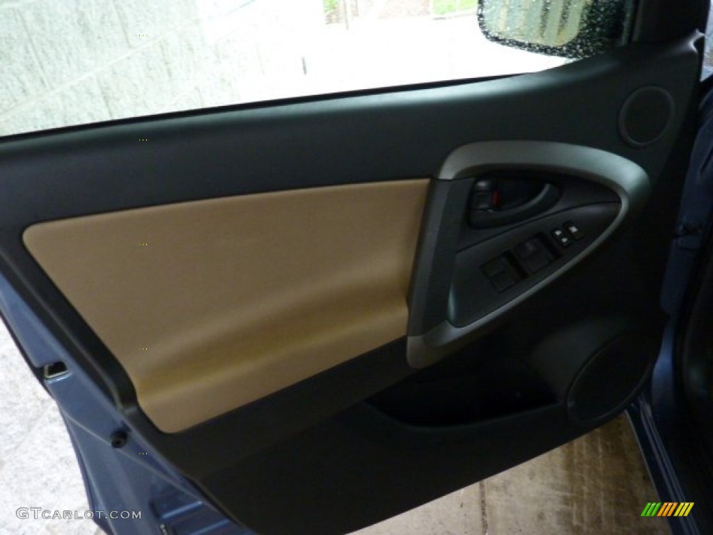 2009 RAV4 4WD - Pacific Blue Metallic / Sand Beige photo #11
