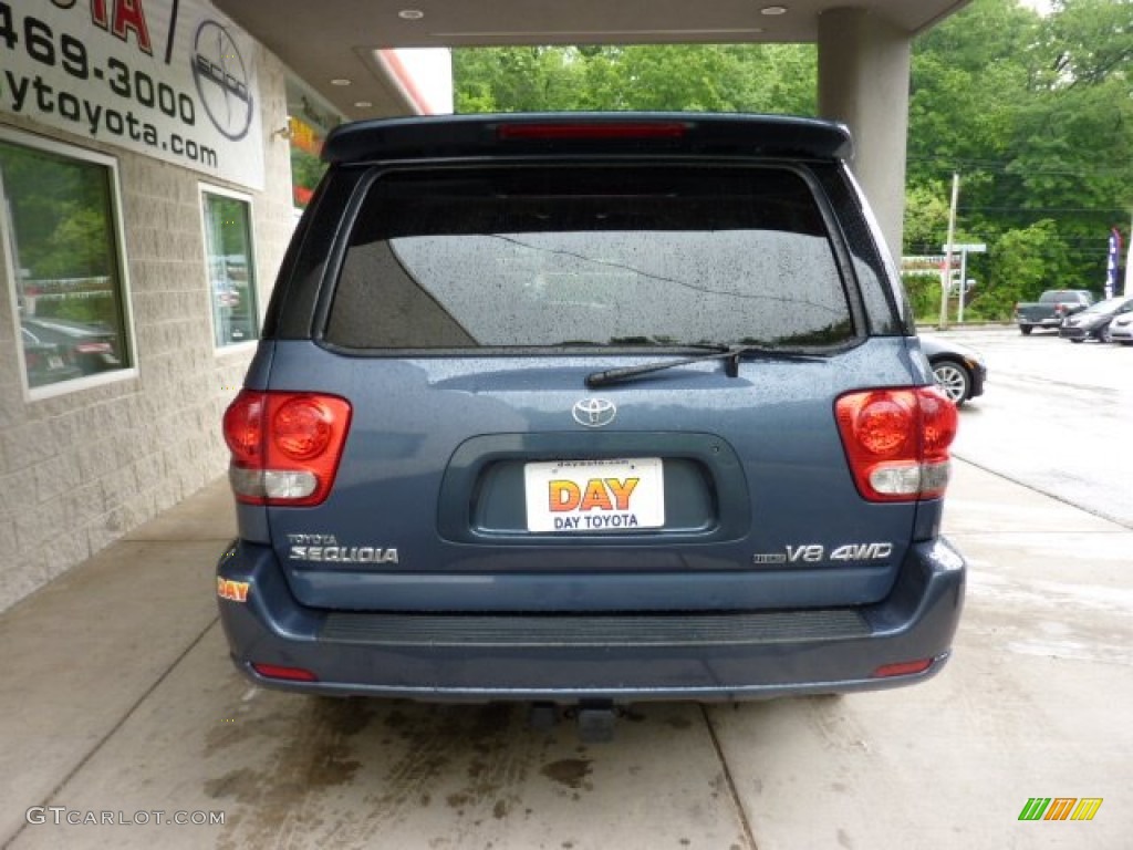 2006 Sequoia Limited 4WD - Bluesteel Mica / Taupe photo #3