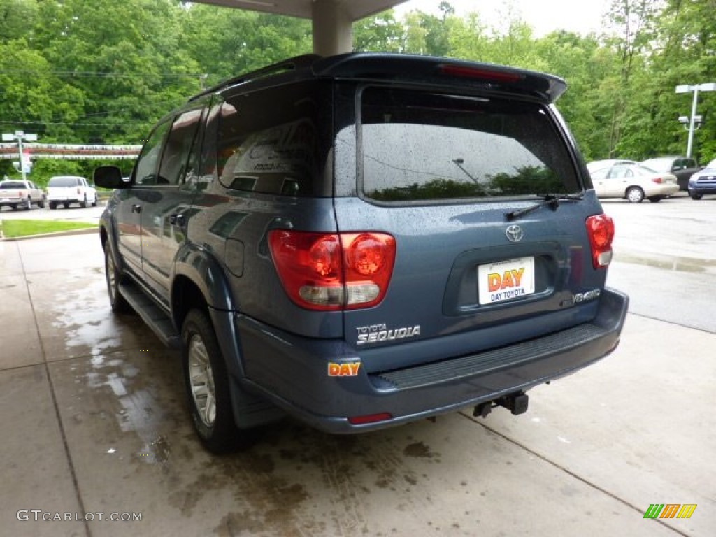 2006 Sequoia Limited 4WD - Bluesteel Mica / Taupe photo #4