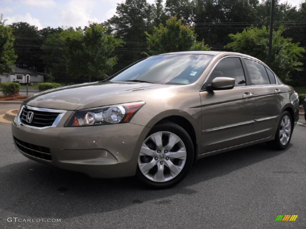 2008 Accord EX Sedan - Bold Beige Metallic / Ivory photo #1