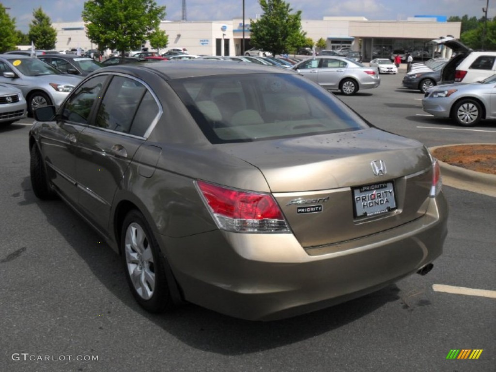 2008 Accord EX Sedan - Bold Beige Metallic / Ivory photo #2