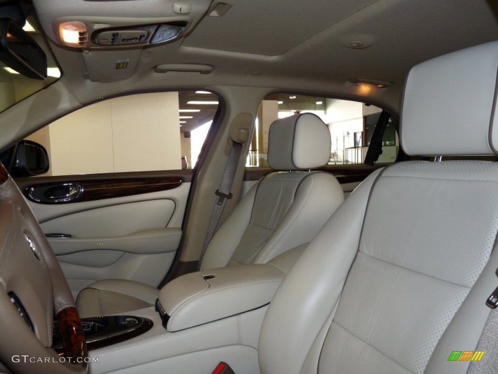 Ivory/Mocha Interior 2008 Jaguar XJ Super V8 Photo #49931217