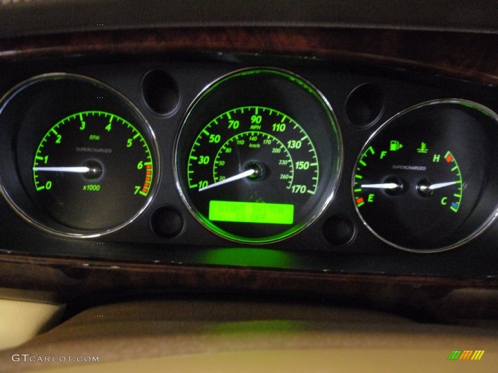 2008 Jaguar XJ Super V8 Gauges Photo #49931490