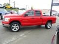 2007 Flame Red Dodge Ram 1500 ST Quad Cab 4x4  photo #2