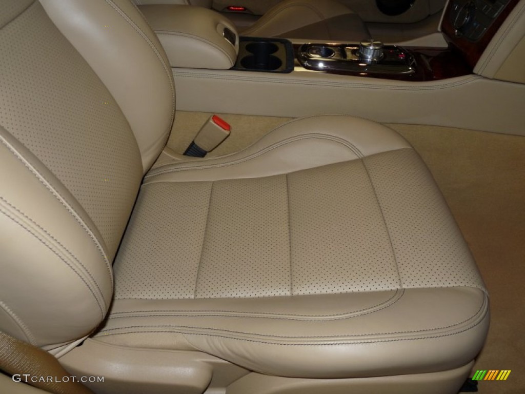 Caramel Interior 2010 Jaguar XK XK Convertible Photo #49932342