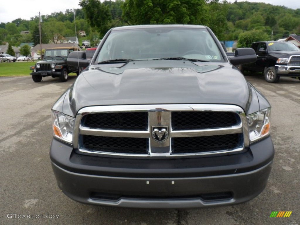 2010 Ram 1500 ST Regular Cab 4x4 - Mineral Gray Metallic / Dark Slate/Medium Graystone photo #8