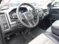 Dark Slate/Medium Graystone Prime Interior Photo for 2010 Dodge Ram 1500 #49932408