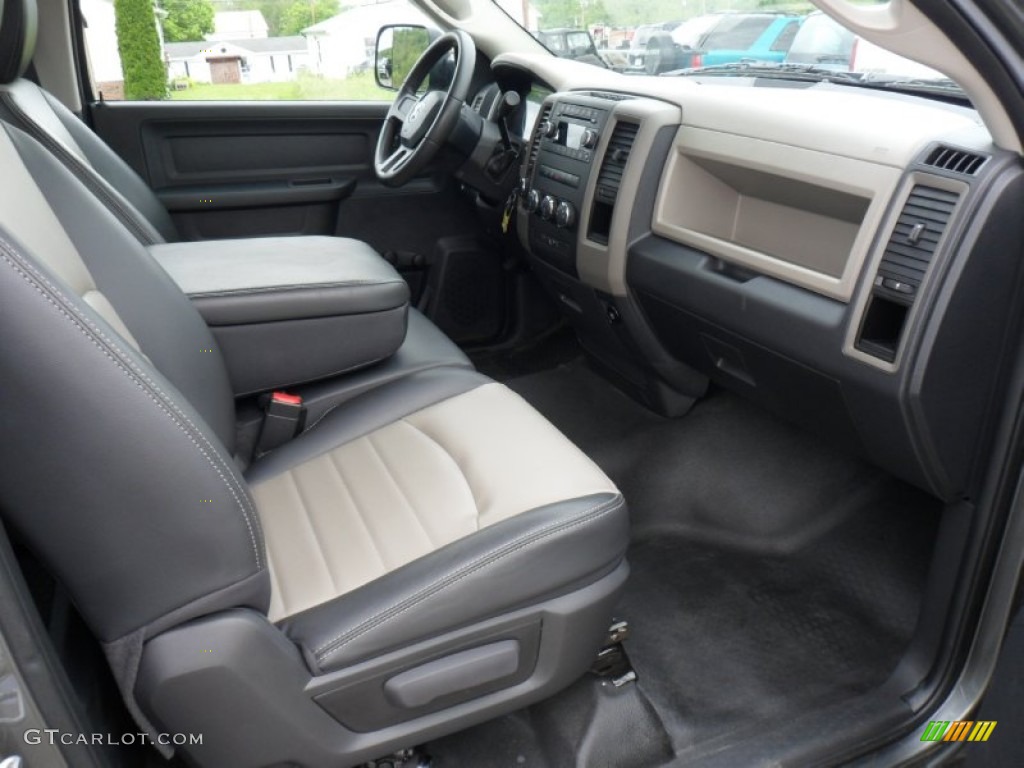 2010 Ram 1500 ST Regular Cab 4x4 - Mineral Gray Metallic / Dark Slate/Medium Graystone photo #14