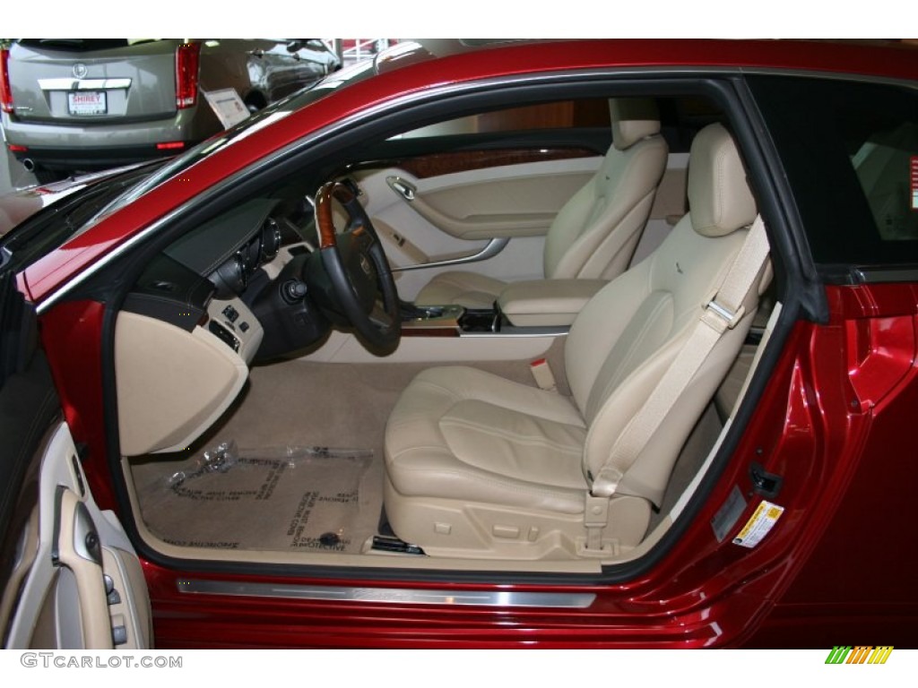 Cashmere/Cocoa Interior 2011 Cadillac CTS 4 AWD Coupe Photo #49932609