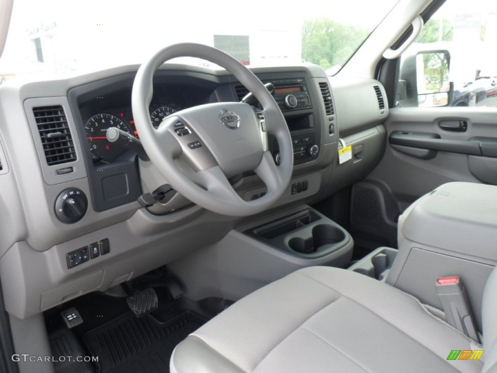 Charcoal Interior 2012 Nissan NV 3500 HD SV Photo #49933191