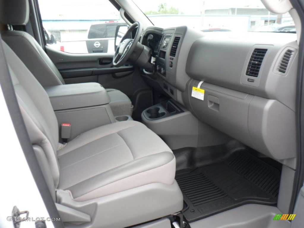 Charcoal Interior 2012 Nissan NV 3500 HD SV Photo #49933263