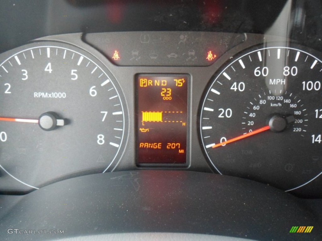 2012 Nissan NV 3500 HD SV Gauges Photos