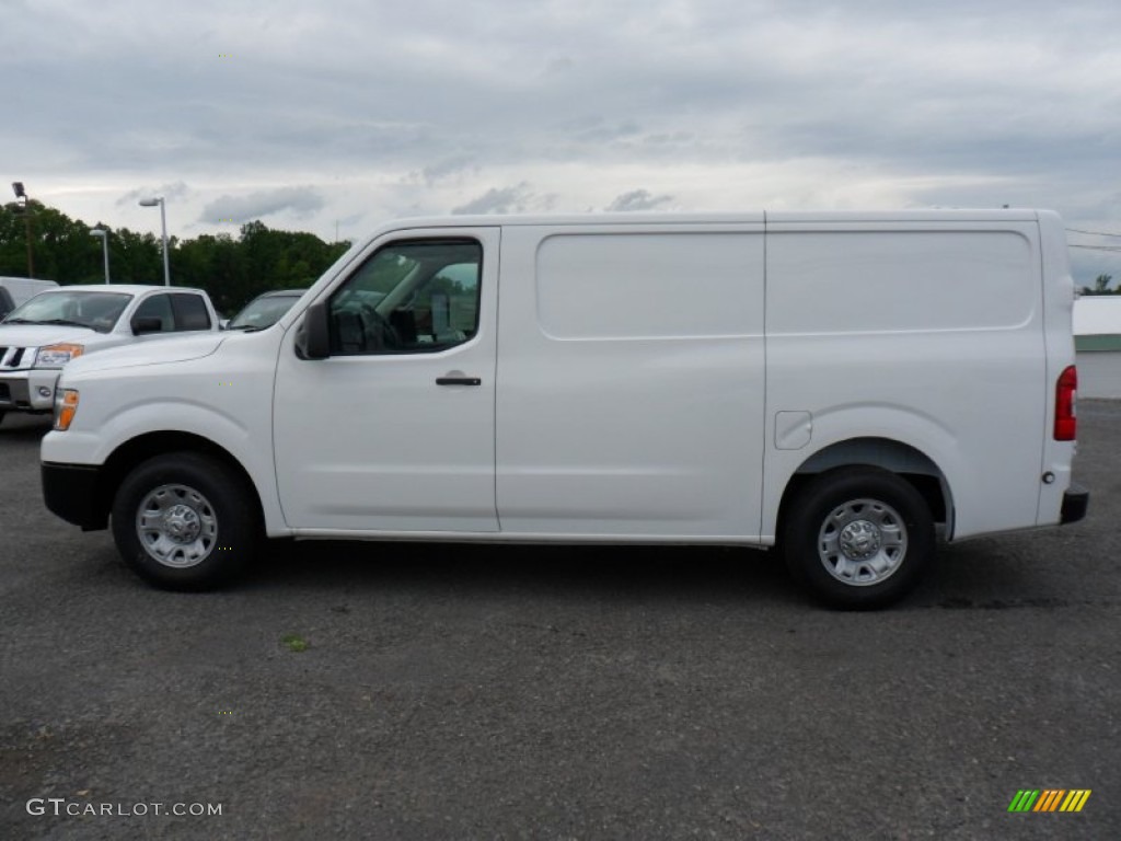 Blizzard White 2012 Nissan NV 3500 HD S Exterior Photo #49933362