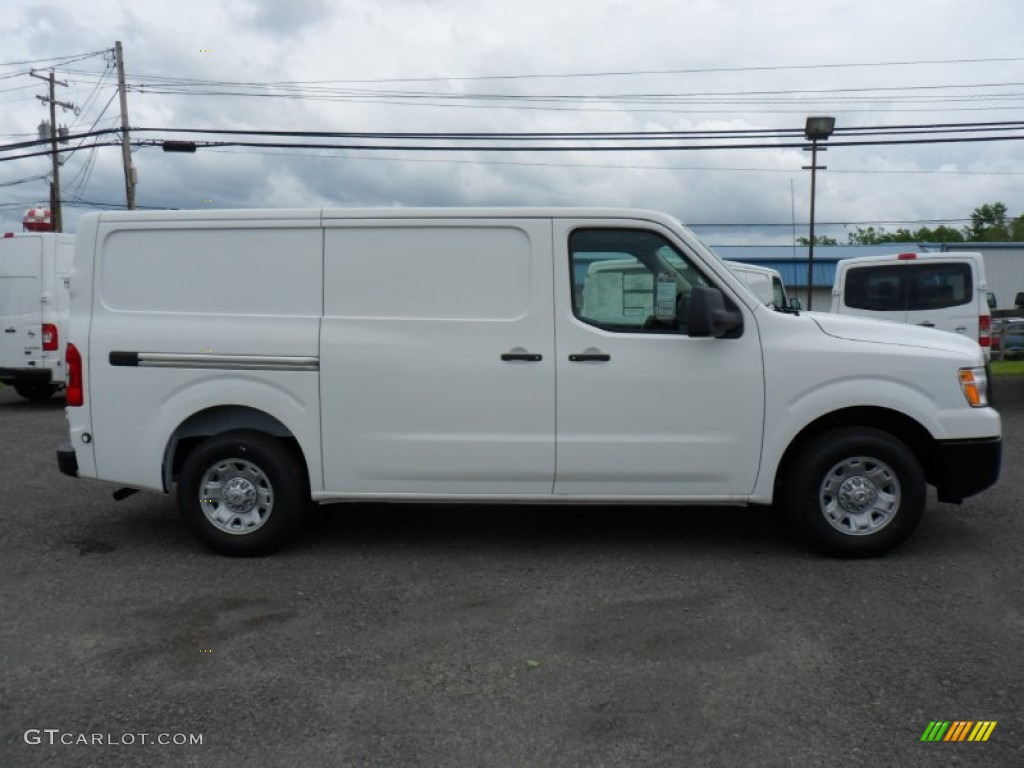 Blizzard White 2012 Nissan NV 3500 HD S Exterior Photo #49933419