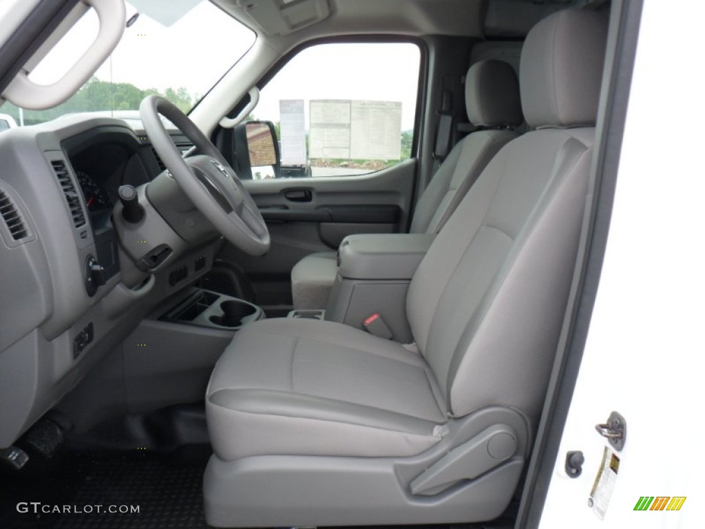 Charcoal Interior 2012 Nissan NV 3500 HD S Photo #49933476