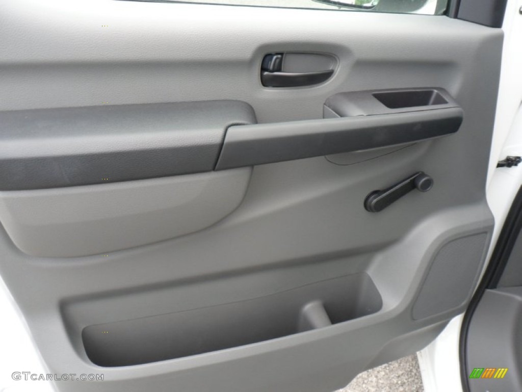 2012 Nissan NV 3500 HD S Charcoal Door Panel Photo #49933506