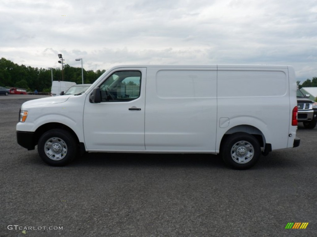 Blizzard White 2012 Nissan NV 1500 S Exterior Photo #49933938