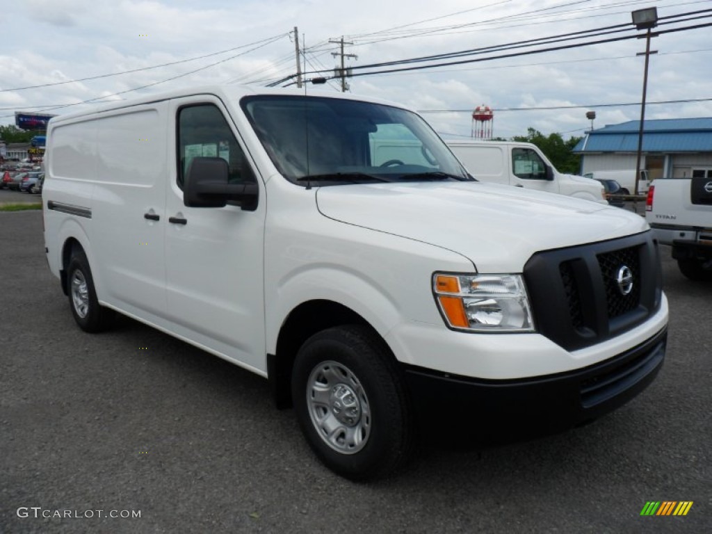 Blizzard White 2012 Nissan NV 1500 S Exterior Photo #49933995