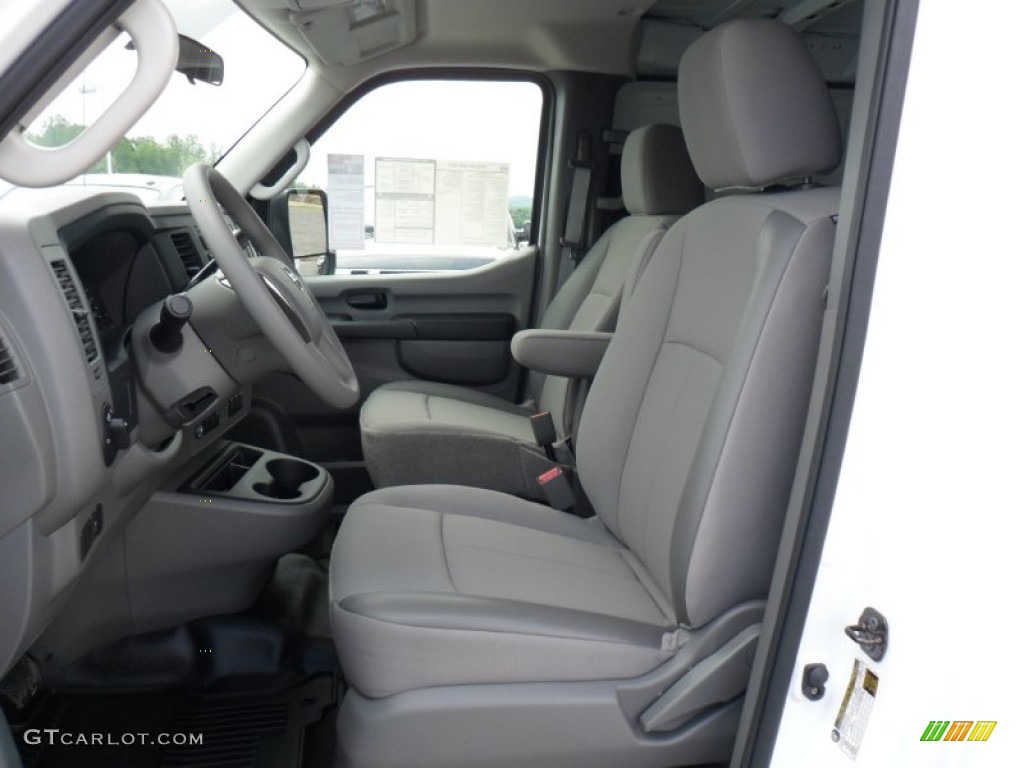 Charcoal Interior 2012 Nissan NV 1500 S Photo #49934031