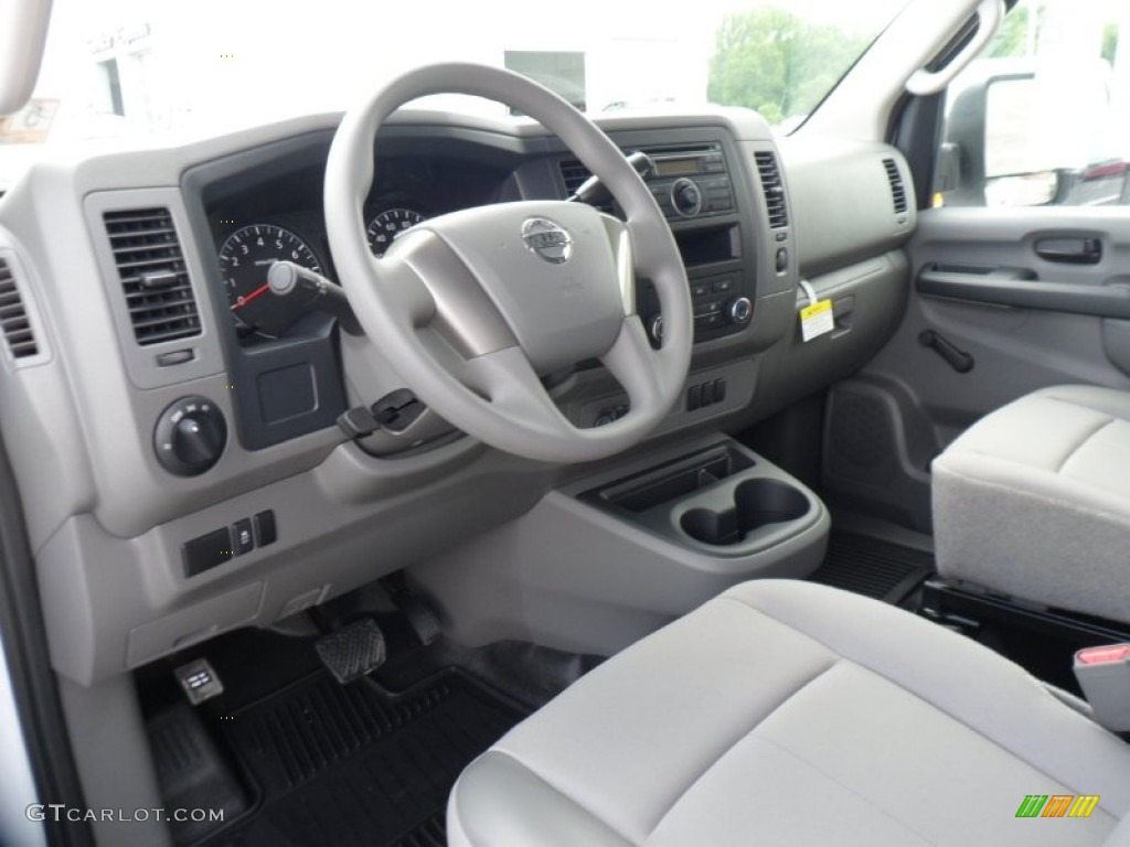 Charcoal Interior 2012 Nissan NV 1500 S Photo #49934046