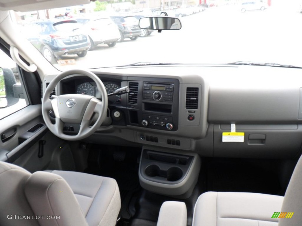 2012 Nissan NV 1500 S Charcoal Dashboard Photo #49934109