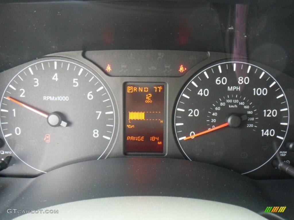 2012 Nissan NV 1500 S Gauges Photo #49934193