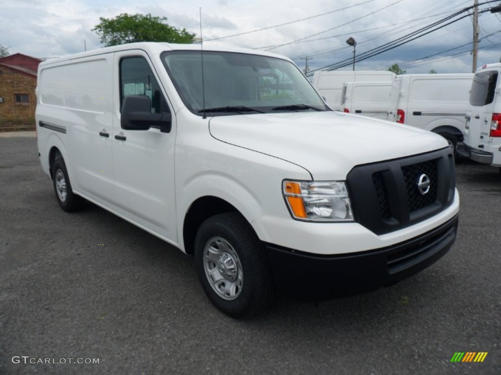 Blizzard White 2012 Nissan NV 1500 S Exterior Photo #49934292