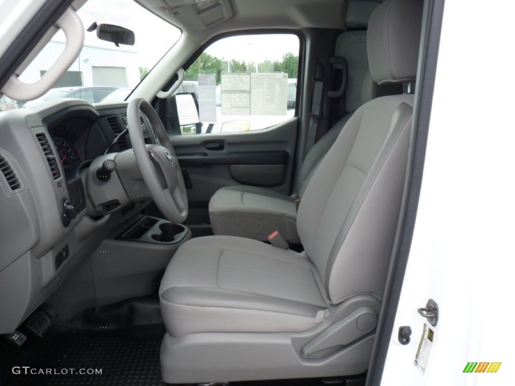 Charcoal Interior 2012 Nissan NV 1500 S Photo #49934331