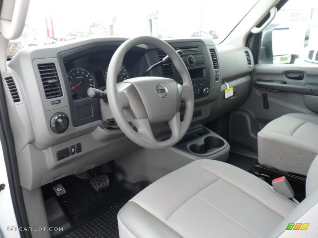Charcoal Interior 2012 Nissan NV 1500 S Photo #49934346