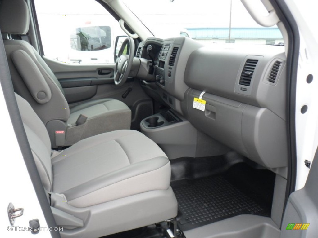 Charcoal Interior 2012 Nissan NV 1500 S Photo #49934430
