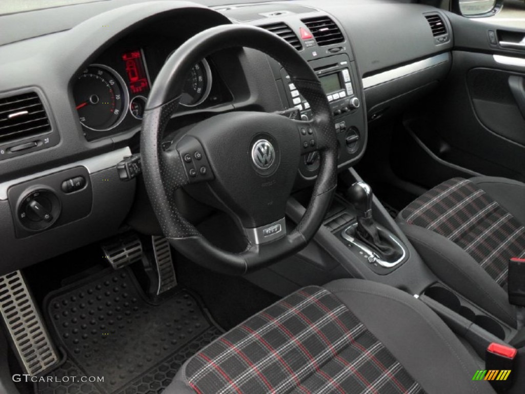 Interlagos Black Cloth Interior 2009 Volkswagen GTI 4 Door Photo #49934709