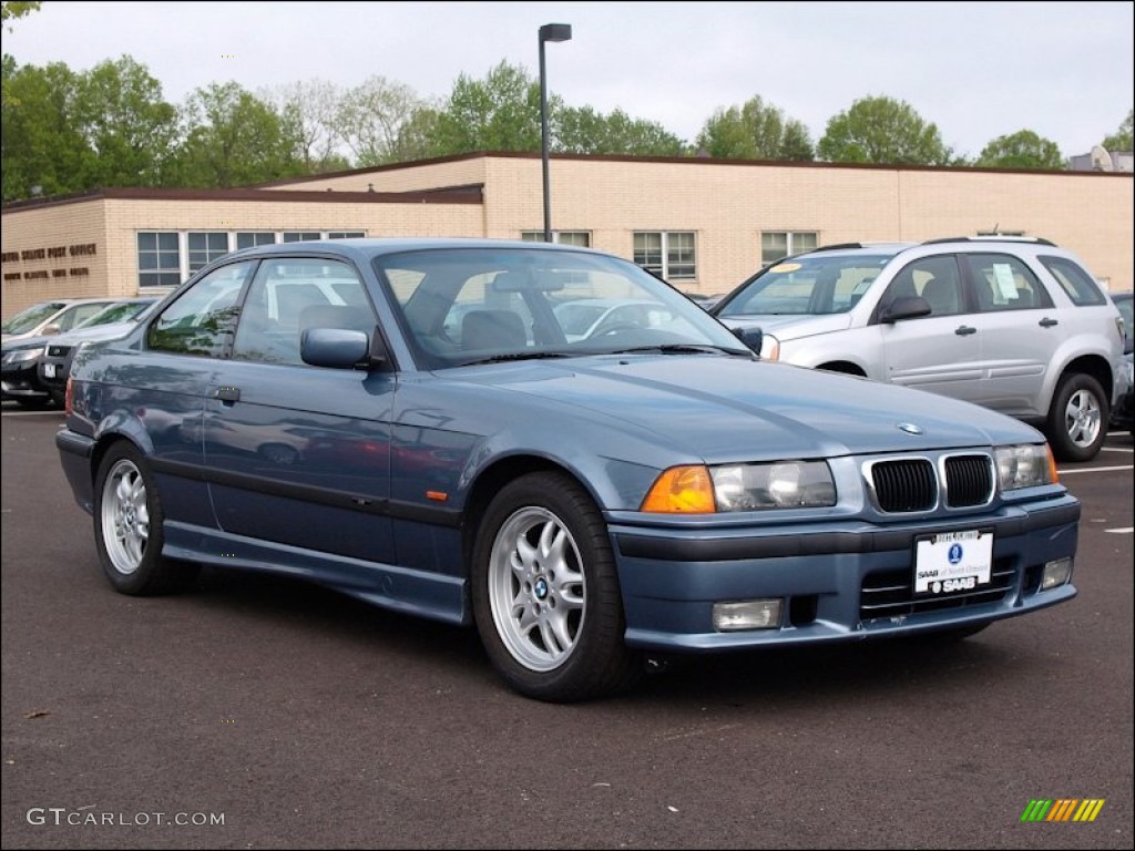 Steel Blue Metallic 1999 BMW 3 Series 328is Coupe Exterior Photo #49934727