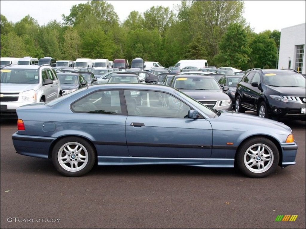 Steel Blue Metallic 1999 BMW 3 Series 328is Coupe Exterior Photo #49934769