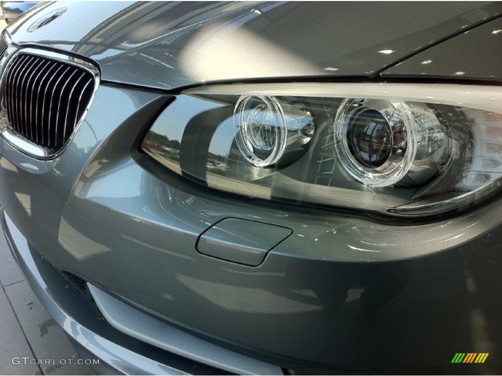 2011 3 Series 328i xDrive Coupe - Space Gray Metallic / Black photo #5