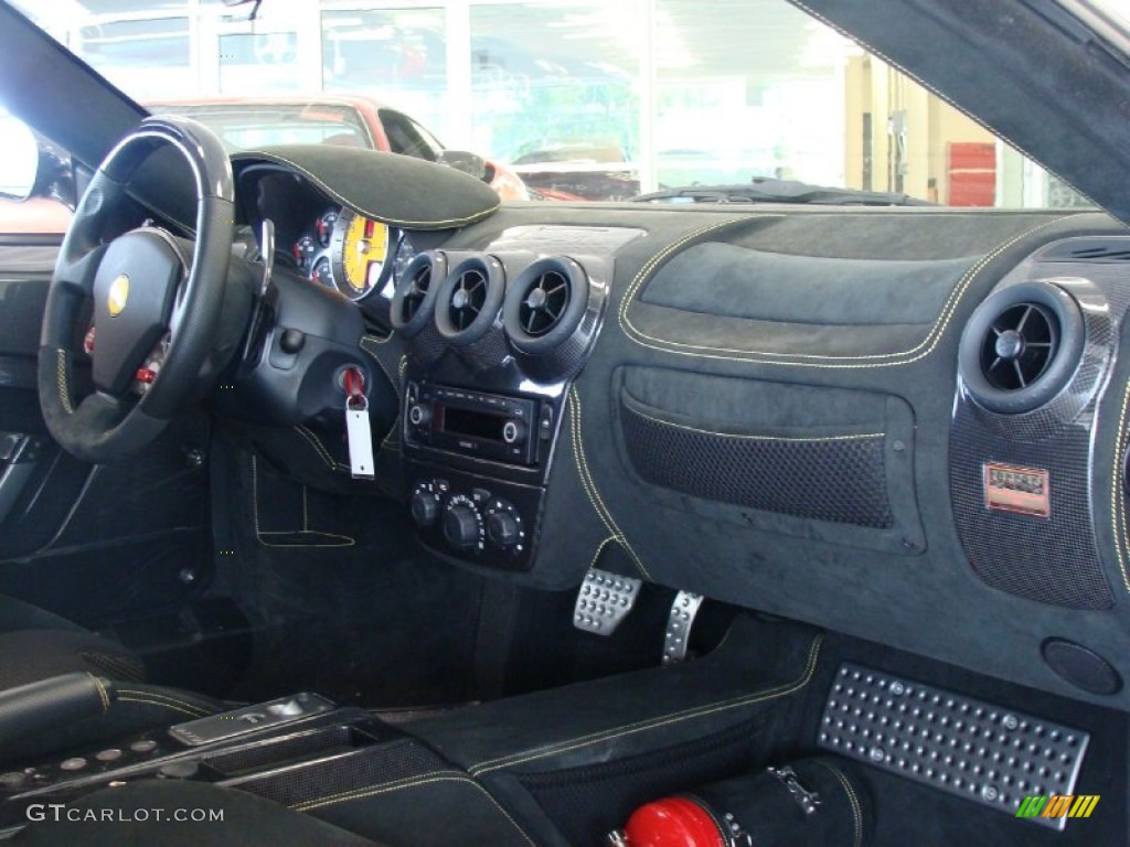 2008 Ferrari F430 Scuderia Coupe Black Dashboard Photo #49935588