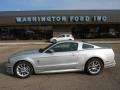 2010 Brilliant Silver Metallic Ford Mustang V6 Premium Coupe  photo #1