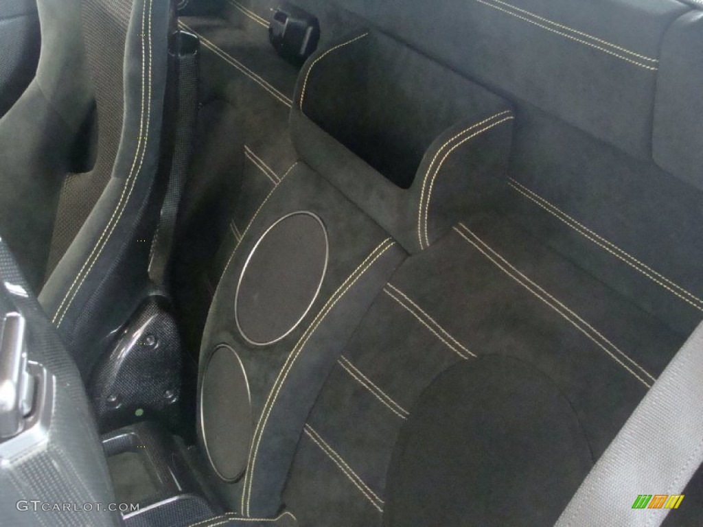 Black Interior 2008 Ferrari F430 Scuderia Coupe Photo #49935612