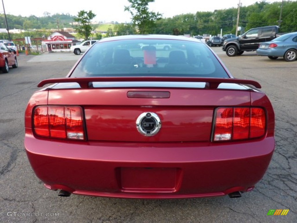 Redfire Metallic 2007 Ford Mustang GT Premium Coupe Exterior Photo #49935855