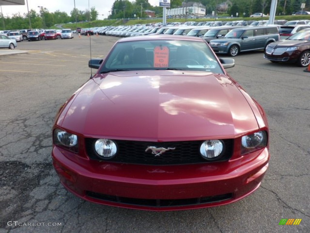 Redfire Metallic 2007 Ford Mustang GT Premium Coupe Exterior Photo #49935900