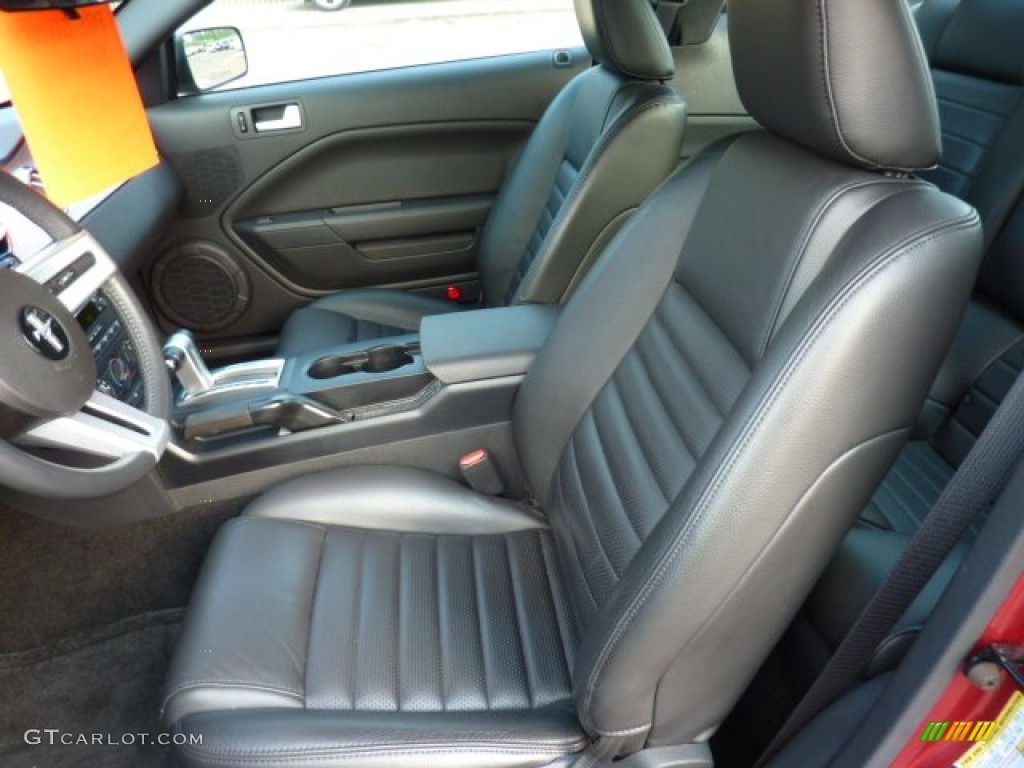 Dark Charcoal Interior 2007 Ford Mustang GT Premium Coupe Photo #49935933