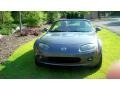 2007 Galaxy Gray Mica Mazda MX-5 Miata Grand Touring Roadster  photo #3