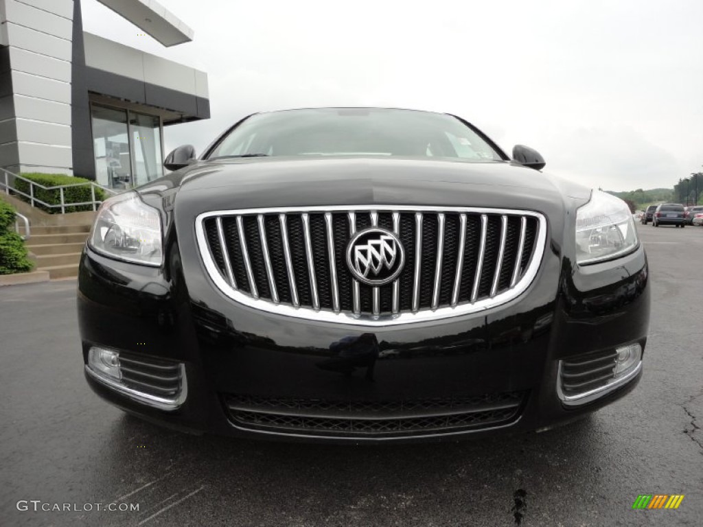 Carbon Black Metallic 2011 Buick Regal CXL Exterior Photo #49937939