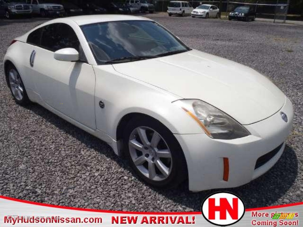 2003 350Z Touring Coupe - Pikes Peak White / Frost photo #1