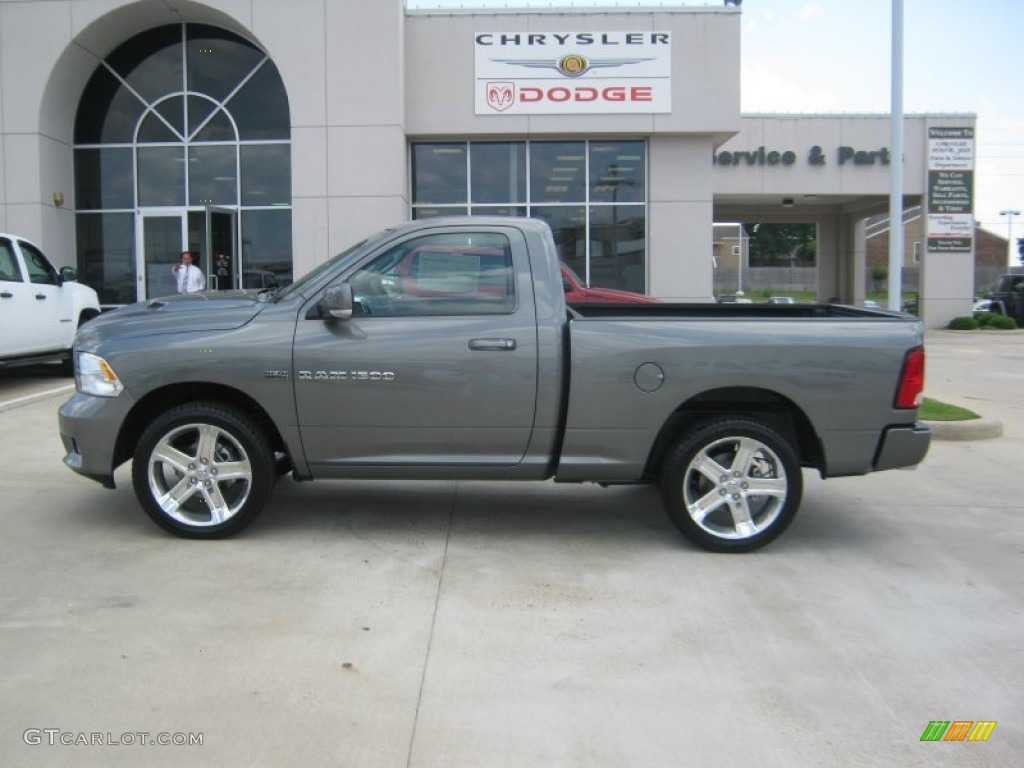 2011 Ram 1500 Sport R/T Regular Cab - Mineral Gray Metallic / Dark Slate Gray photo #2