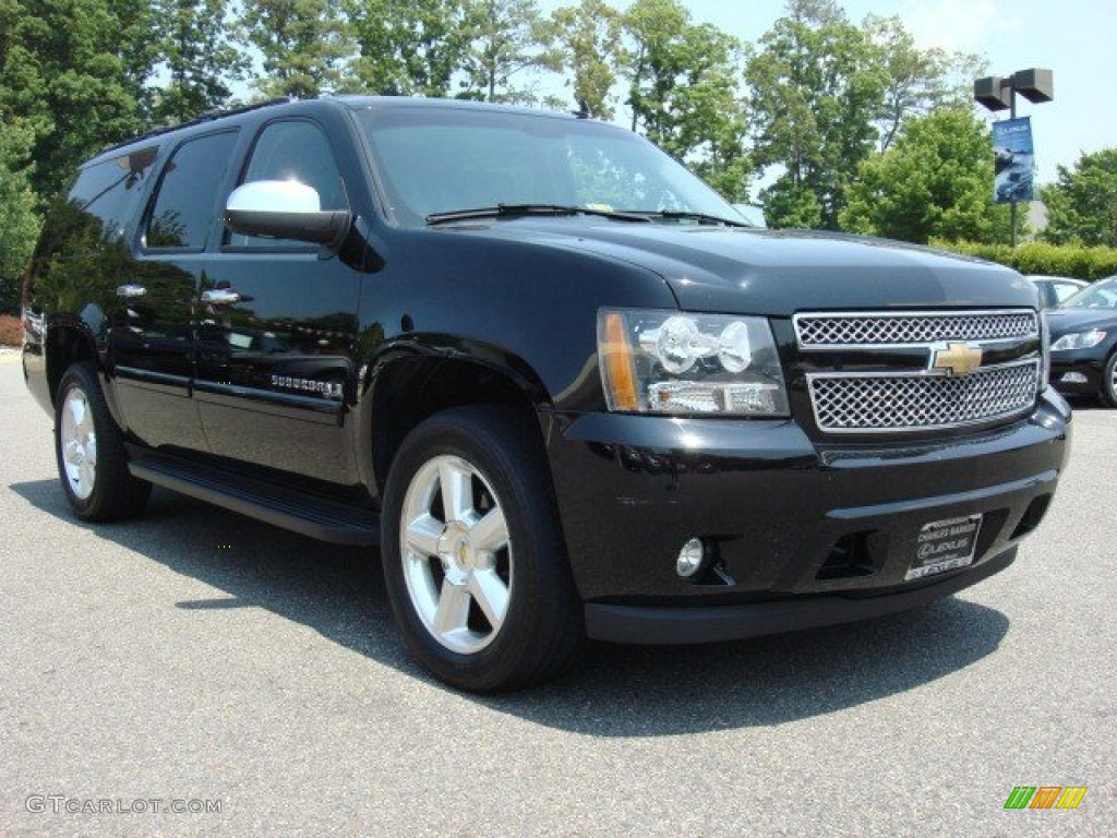 Black 2007 Chevrolet Suburban 1500 LTZ 4x4 Exterior Photo #49938860