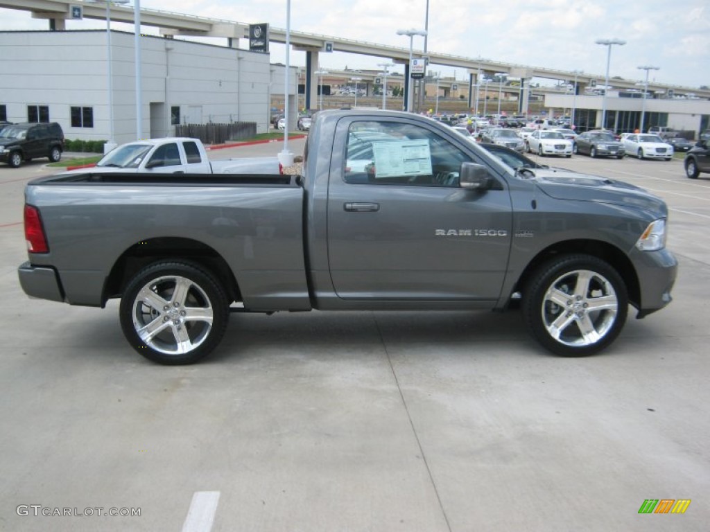 2011 Ram 1500 Sport R/T Regular Cab - Mineral Gray Metallic / Dark Slate Gray photo #6