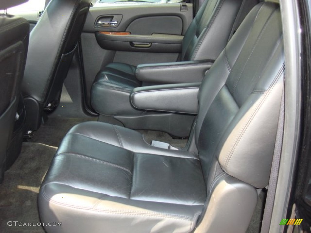 Ebony Interior 2007 Chevrolet Suburban 1500 LTZ 4x4 Photo #49938983