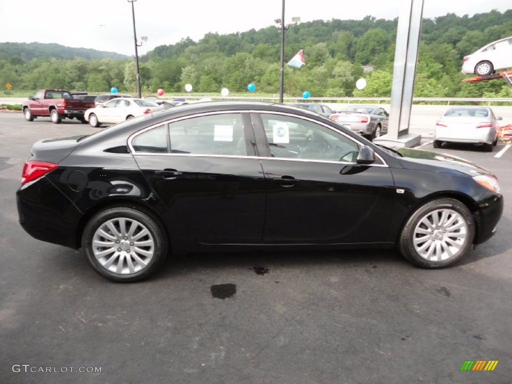 Carbon Black Metallic 2011 Buick Regal CXL Exterior Photo #49939115