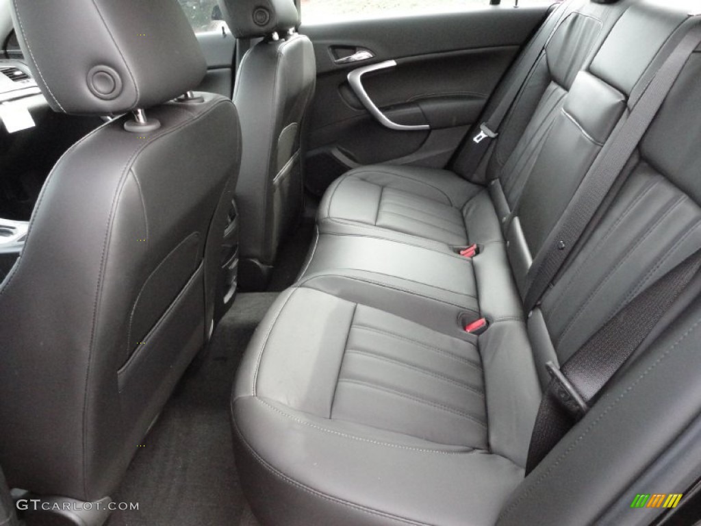 Ebony Interior 2011 Buick Regal CXL Photo #49939250