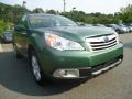 2010 Cypress Green Pearl Subaru Outback 2.5i Premium Wagon  photo #1